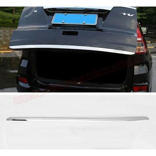 For Honda CR-V 2012-2016 Chrome Stainless Steel Rear Tail Gate Molding Trim Cover