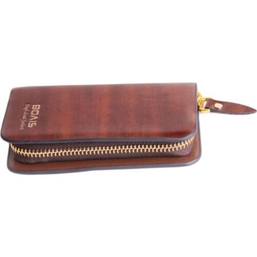 Car Key Pack Leather Key Holder Unisex Keychain Covers Zipper Car Key Case Bag Creative Car Accessories