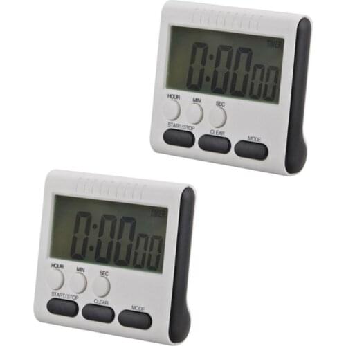 Multifunctional Kitchen Timer Alarm Clock Home Cooking Practical Supplies Kitchen Accessories Cook Food Tools 1 Colors