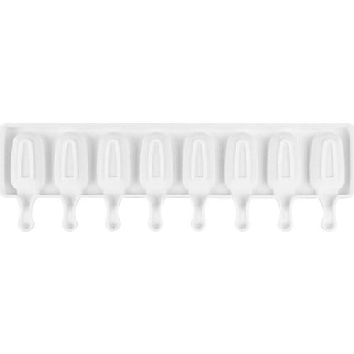 Ice Cream Mold Set Square Cakesicle Mold Small Popsicle Molds for DIY Ice Cream