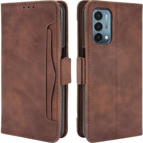 Shockproof Case Leather Card Slot Removable for Oneplus Nord N200 5G Flip Case One Plus Nord N 200 Book Shell Wallet Cover Funda