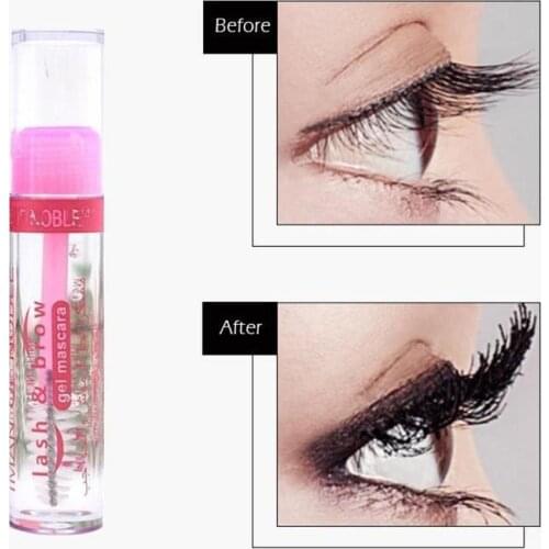 Transparent Colorless Mascara Waterproof Growth Fluid Eyebrow Growth Fluid Long-lasting Long Curling Natural Eye Makeup
