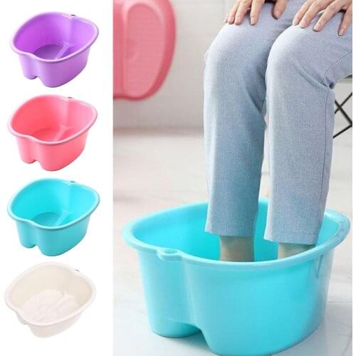 Foot Basin for Foot Bath Large Size Home Foot Spa Treatment Basin Multi-color