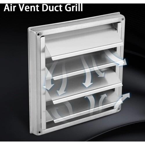 100mm Air Vent Duct Grill Wall Air Vent Exhaust Cover Outlet Tumble Dryer Vent Pipes Hoses Bathroom Vents For The Modern Home