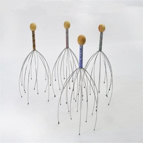 1 No Stress Tens Pain Relief Octopus Head Scalp Neck Stress Release Relax Claw Tool