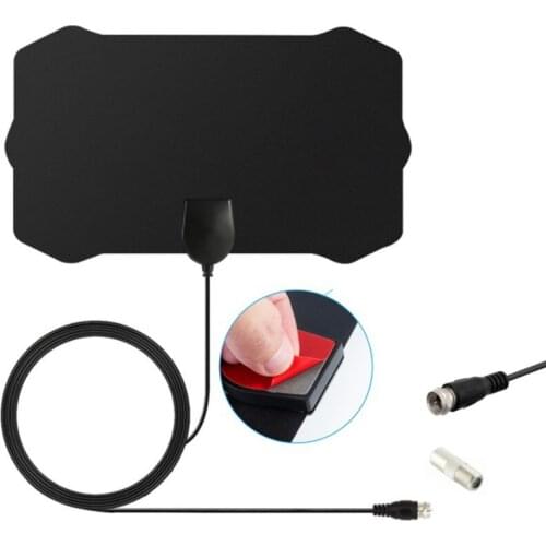 1pc Digital HDTV Antenna TV 50 Miles Radius Amplifier Signal Receiver Aerial