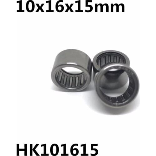 10pcs HK101615 7942/10 10x16x15 mm Bearing Shell Type Needle Roller Bearings High Quality HK1015
