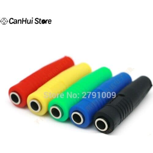 5pcs/lot 5 colour soldering 4mm Banana socket Banana Female Connector
