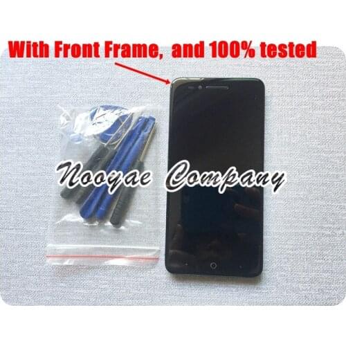 Black Sensor Lcd For ZTE Blade A612 BA612 LCD Display +Touch Screen Digitizer with frame Full Assembly Replacement