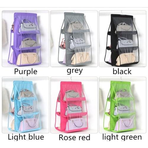 Double-faced Bag Storage Hanging Bag Shoe Door Wall Sundries Pouch