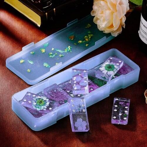 Pencil Box Resin Mold Diy Crystal Epoxy Mold Stationery Box Mold School Supplies Office Stationery Box Silicone Mold H8WF