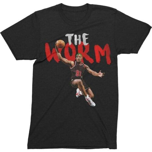 The Worm Dennis Rodman T-Shirt Chicago
