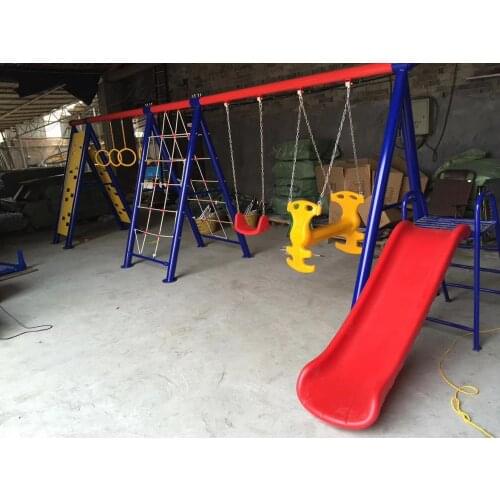 Outdoor baby swing chair playground childrens plastic slide garden toys seat kids monkey bars set children child swing nest 101