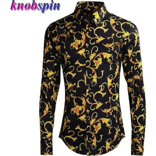 Knobspin Men's T-shirts With Print