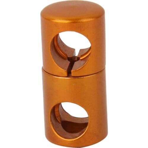 MagiDeal Hot Sale 1Pc Gold Aluminium Alloy Outdoor Camping Tent Pole Connector Buckle Equipment for Camping Tent Awning Canopy