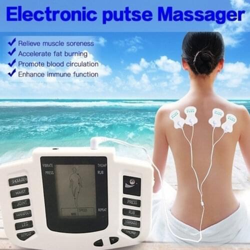 Body Healthy care meridian therapy massager back reliever knee patch pain relieving therapy massage machine Relax pad stimulator