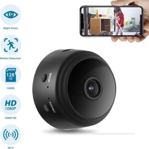 1080P Wifi Mini Camera Aisee APP Remote Monitor Home Security 1080P IP Camera IR Night Magnetic Wireless Camera Dropship