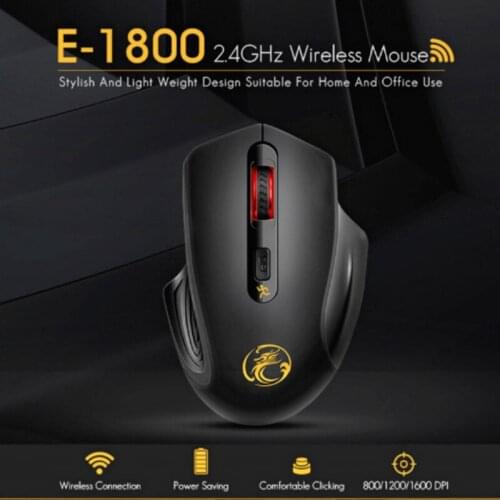 Wireless Mouse Sound Silent USB 2.0 2000DPI Receiver Optical Computer Mouse 2.4GHz For Professional Laptop PC Gamer Mouse
