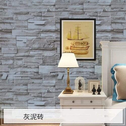 3/5M 3D Brick Pattern Self Adhesive Wallpaper for Living Room PVC Wallpaper TV Background Decoration Sticker Bedroom Wall Paper