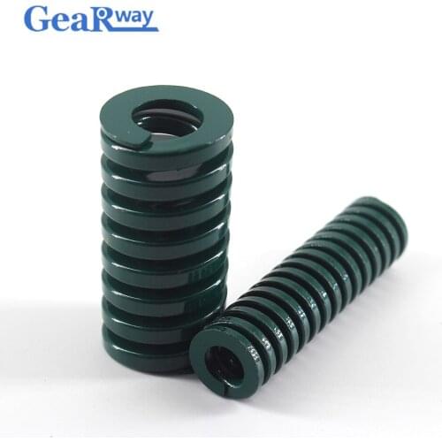 Gearway Green Compression Spring Heavy Loading Mould Spring TH27x60/27x65/27x70/27x95/27x100mm Mould Die Compression Spring