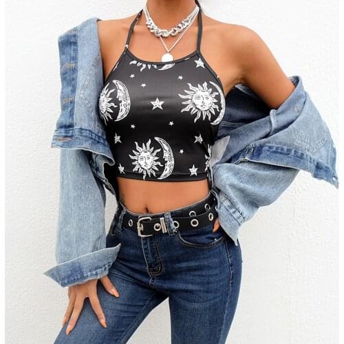 Women Summer Casual Slim Fit Tank Top Vest Blouse Sleeveless Crop Tops Shirt