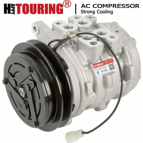 10P08E A/C Compressor for Kubota M900 M4900 M5700 M6800 M8200 M9000 U35-S2 T0070-87290 T0070-87293 T0070-87020 447200-7443