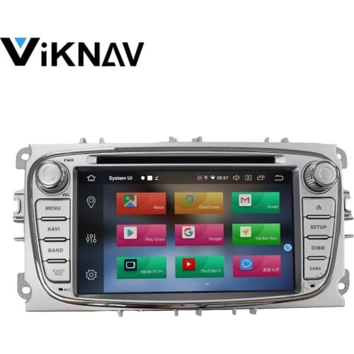 2din Android 10 Car Radio Car For Ford-Focus/S-Max/Mondeo 9/GalaxyC-Max 2007-2011 car stereo Multimedia player Audio DVD Player