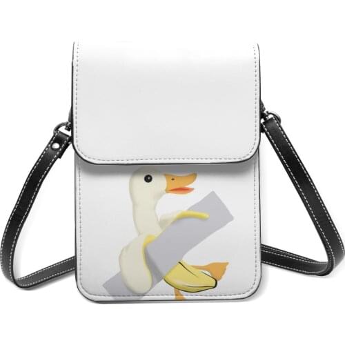 Banana Shoulder Bag Gifts Reusable Mobile Phone Bag Leather Work Woman Bags