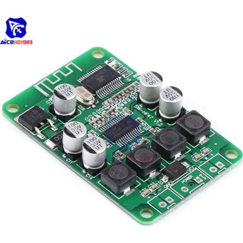 Diymore TPA3110 2X15W Wireless Bluetooth Audio Power Amplifier Board Dual Channel Amp Module for 4/6/8/10 Ohm Speaker DC 10-25V