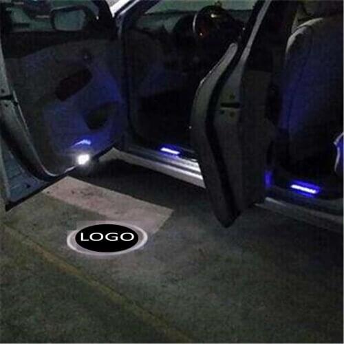 JingXiangFeng 2 pcs 5W Case For VIP For Shelby Car Door Welcome Light Car LED Laser Logo Ghost Shadow Light Warning lights