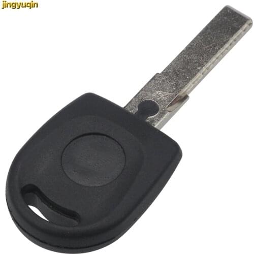 Jingyuqin 100pcs Transponder Car Key Shell Fob ID48 Chip For VW Polo Golf For SEAT Ibiza Leon For SKODA Octavia Remote Key Case