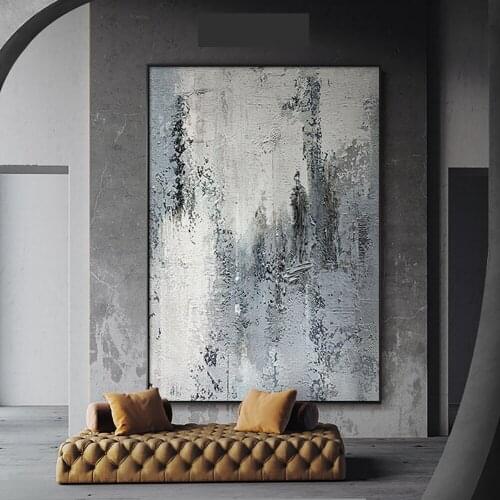 Paintings For Interior Abstract Colorful Hand-Painted Oil Painting On Canvas Modern Home Living Room Bedroom Decoration Murals