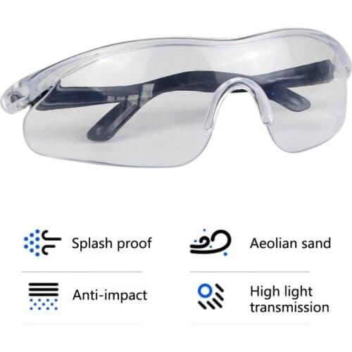 Goggles Glasses Unisex High Definition Fog Blocking Anti-dust Anti-droplets Adjustable Eyewear