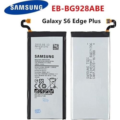SAMSUNG Orginal EB-BG928ABE 3000mAh Battery For Samsung S6 edge Plus SM-G9280 G928P G928F G928V G9280 G9287 Plus S6edge