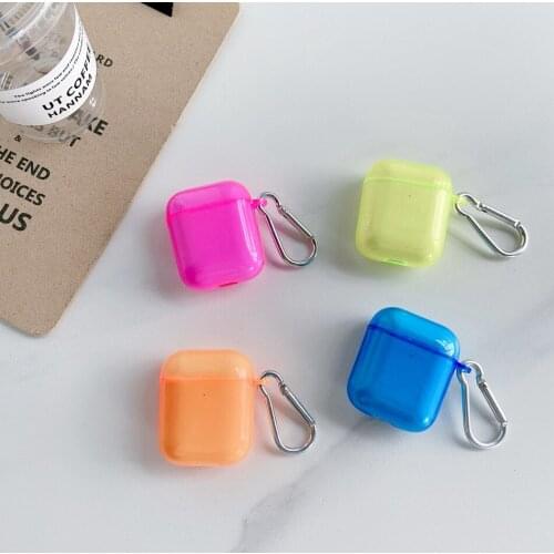 Fundas For apple Airpods 2/Airpods PRO Case candy Transparent High Quality Charging Box cover For air pod pro 3 Earphone case