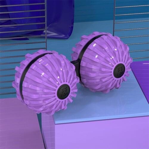 Siamese Massage Ball Anti Stress ADHD Relax Fidget Toy Hand Spinner Plastic Unique Spinner Creative Leisure EDC Adult