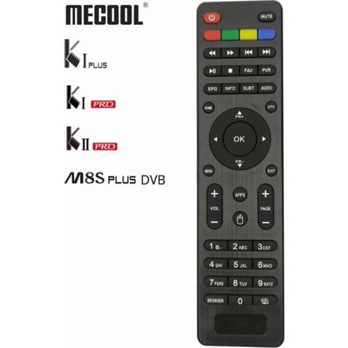 Remote Control Replacement Controller Replacement For Mecool KI Plus KI Pro KII Pro DVB-T2 DVB-S2 DVB-C M8S PLUS DVB TV Box