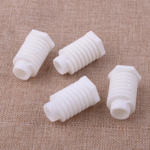LETAOSK 4 PCS White Dryer Leveling Leg Foot Plastic AP4295805 49621 EA1609293 PS1609293 Fit For Whirlpool Kenmore Maytag