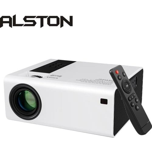 ALSTON Y6 LED Projector HD-compatible-HDMI USB AV 190 ANSI Lumens Home Entertainment