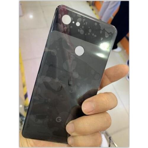 For Google Pixel 3 XL Black Pink White Back Glass Rear Panel Replacement for Google Pixel 3 Back Housing Parts