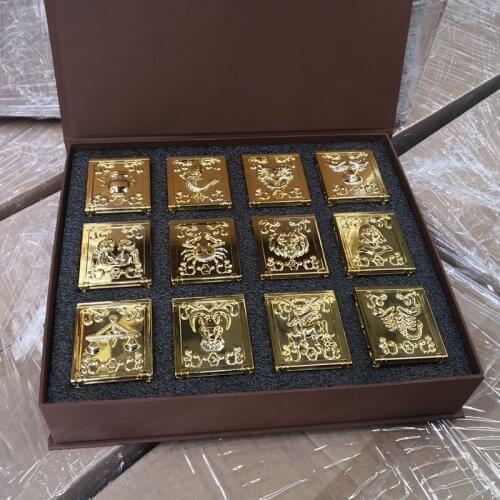 Saint Seiya Myth Cloth Gold EX Pandora Box Aries Gemini Cancer Leo Virgo Libra Scorpio Sagittarius Aquarius Pisces Set 12 Figure