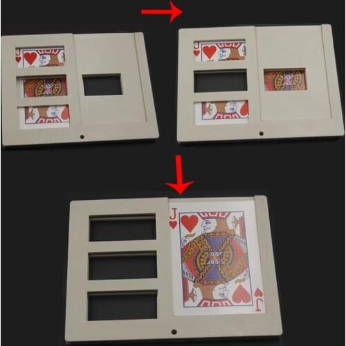 1pcs Magic Picture Frame cut and restore card close up magic tricks Easy to do professional For Magicians