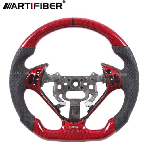 100% Real Carbon Fiber Steering Wheel for Acura MDX,RDX ,ILX ,TLX ,NSX