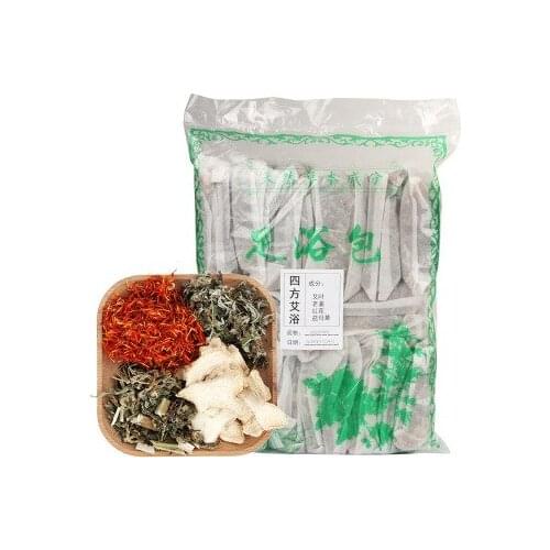 30Packs Natural Chinese Medicine Grass Wormwood ginger Motherwort to Body Soak The Foot Medicine Package Foot Bath Bubble Curing