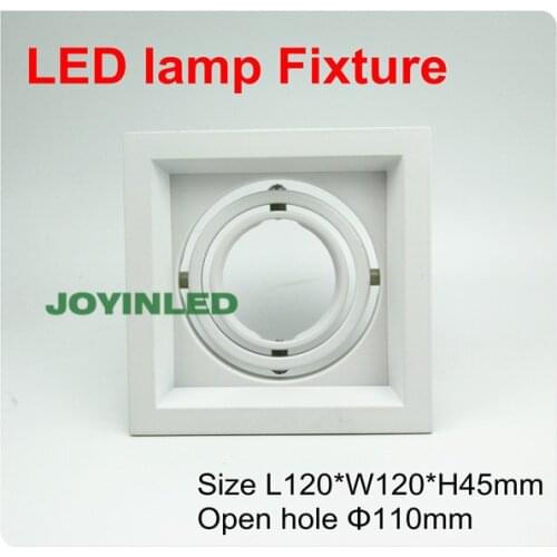 5pcs Hot sale super quality white led ceiling fixtures 360 degree adjustable led Lamp covers aluminum