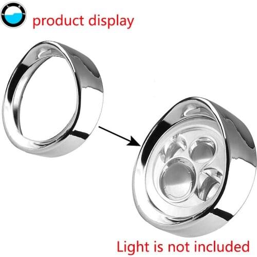 Motorcycle Accessories 1pcs 7inch Headlight Headlamp Trim Ring For motorcycle Electra Glide Classic FLHTC