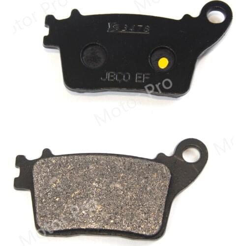 Motorcycle Accessories Organic Rear Brake Pads For KAWASAKI ZX-6R ZX 6R ZX6R 2013 - 2016 ZX-10R ABS ZX1000 10R ZX10R Ninja KRT