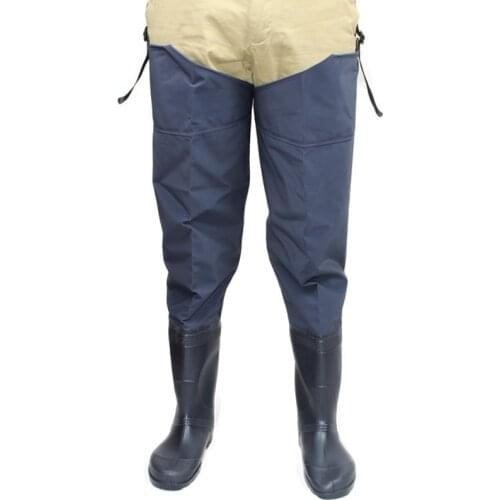 Aleafalling wear resistant and electricity proof pants waterproof pants blood proof pants road boots fishing rain shoes 38-46