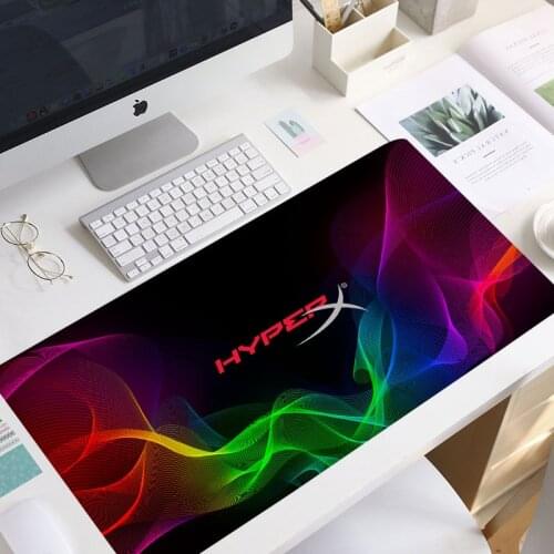 HyperX logo Mouse pad 70x30cm Fury Professional E-sports gamers speed mini pc Gaming non-skid laptop mouse pad keyboard mousepad