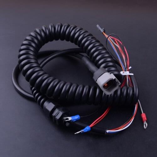 Black Scissor Lifts Coil Cord Cable 144065 Fit For Genie Control Box Gen 5